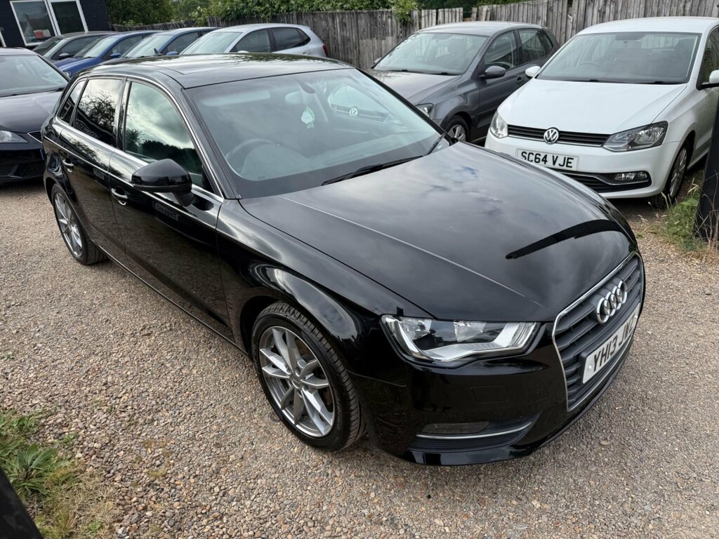 Audi A3 1.4 Tfsi Se Sportback Euro 5 Ss YH13JWZ Black #2
