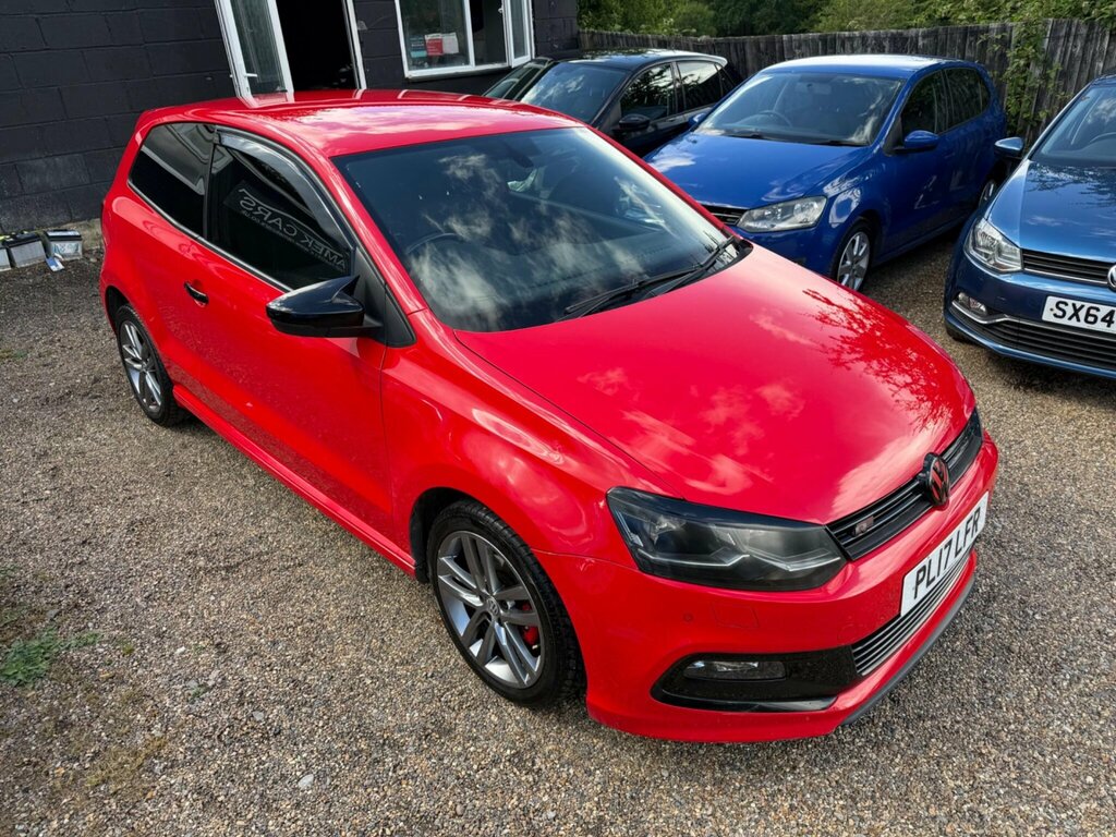 Volkswagen Polo 1.2 Tsi R-line Euro 6 Ss PL17LFR Red #2