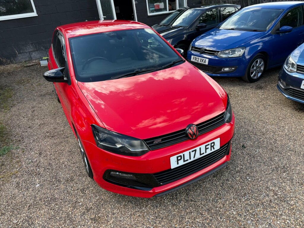 Volkswagen Polo 1.2 Tsi R-line Euro 6 Ss PL17LFR Red #6