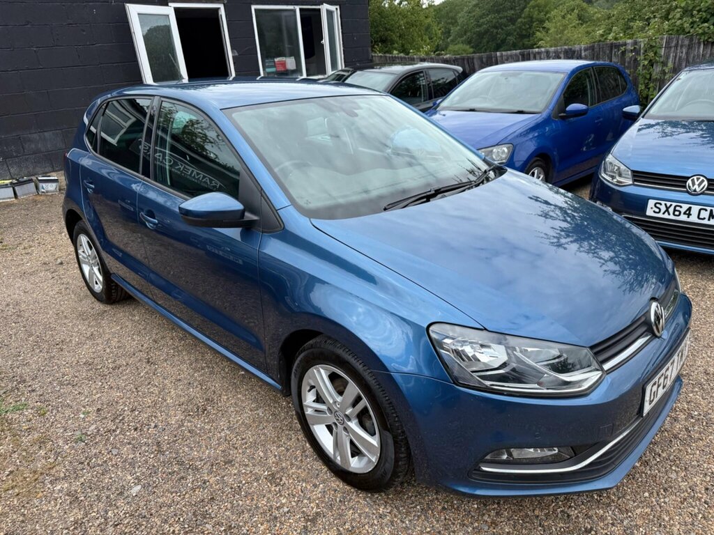 Volkswagen Polo 1.2 Tsi Match Edition Euro 6 Ss Blue #2