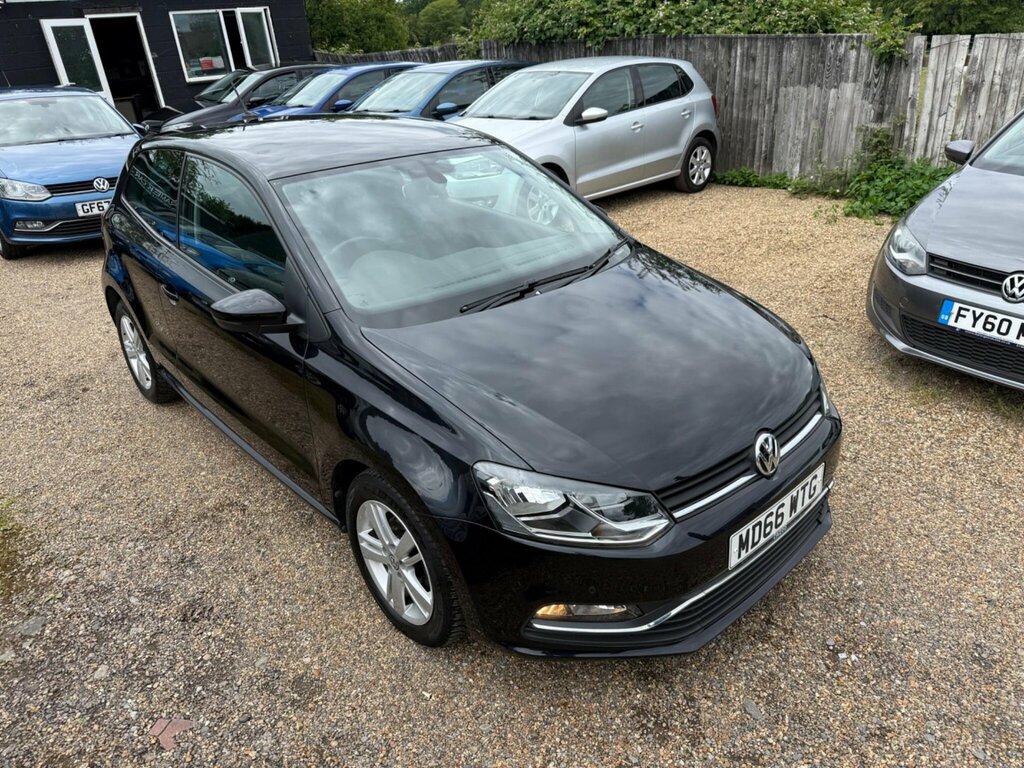 Volkswagen Polo 1.0 Bluemotion Tech Match Euro 6 Ss Black #2