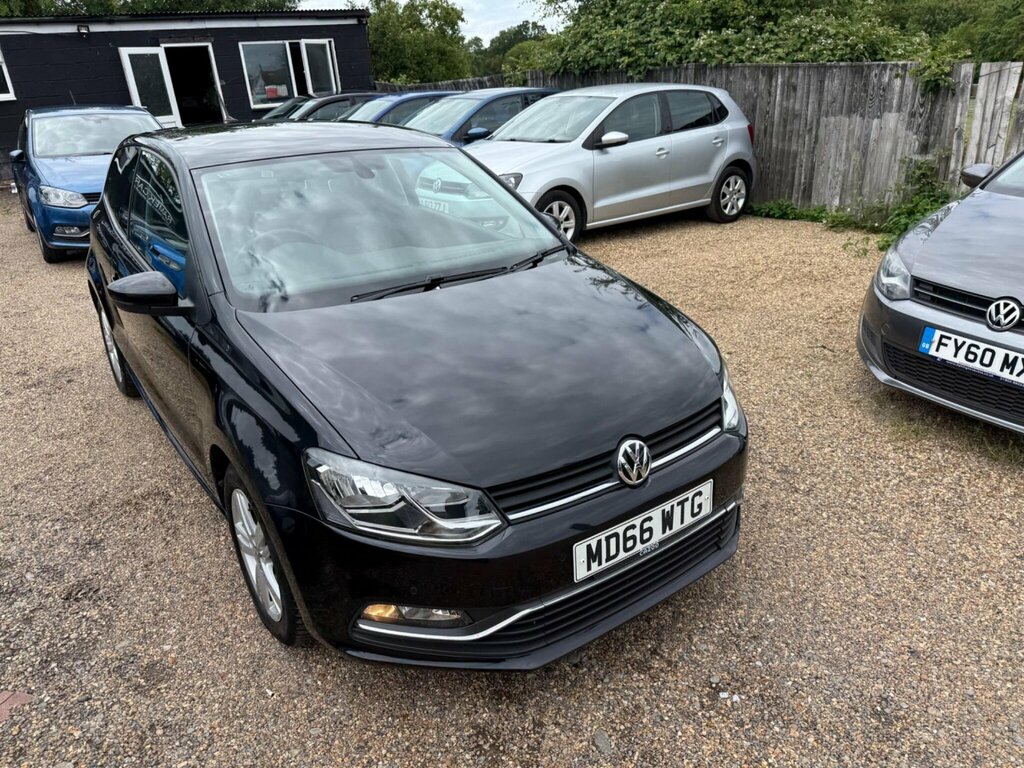 Volkswagen Polo 1.0 Bluemotion Tech Match Euro 6 Ss Black #4