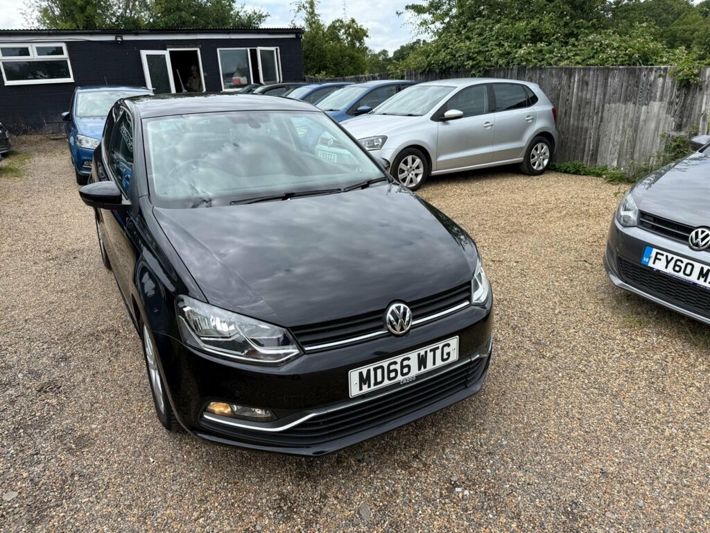 Volkswagen Polo 1.0 Bluemotion Tech Match Euro 6 Ss Black #5