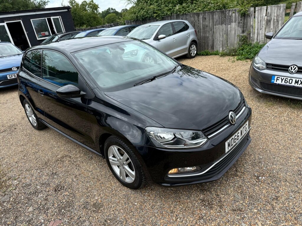 Volkswagen Polo 1.0 Bluemotion Tech Match Euro 6 Ss Black