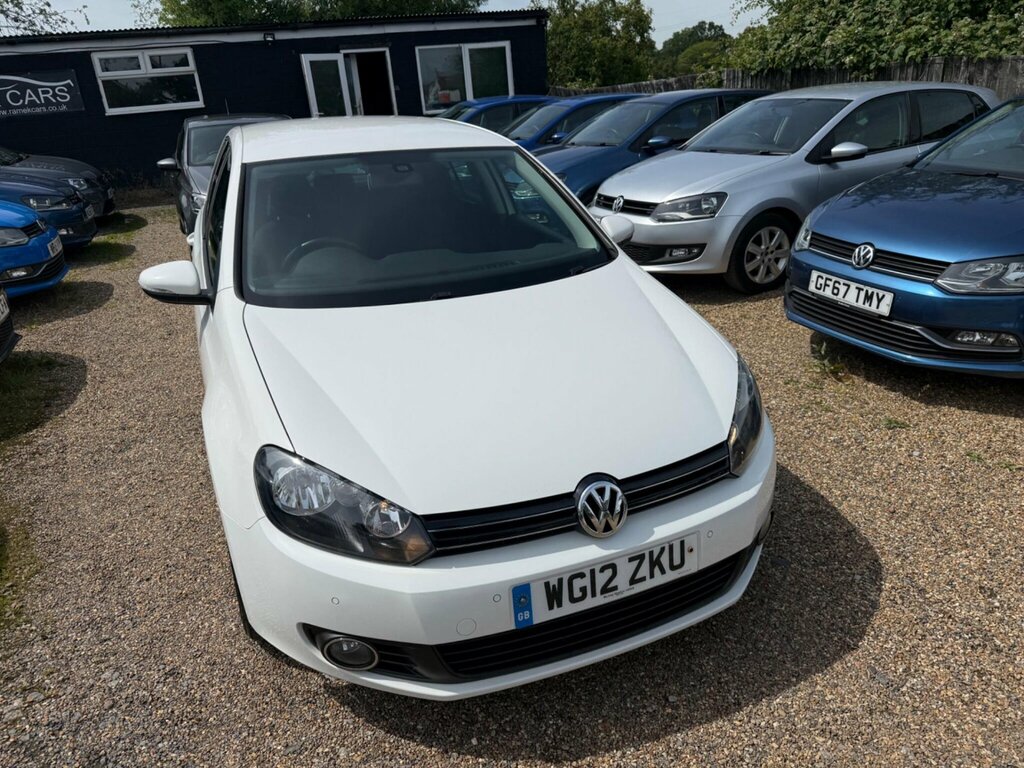 Volkswagen Golf Convertible 1.6 Tdi Bluemotion Tech Se Cabriolet E White #7