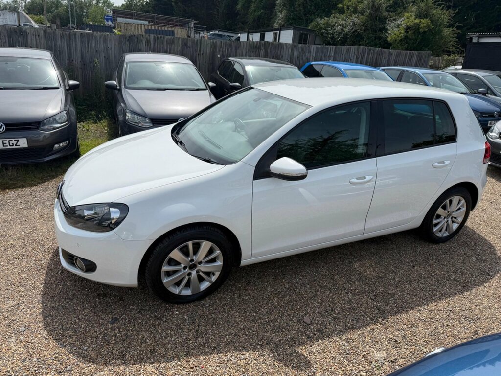 Volkswagen Golf Convertible 1.6 Tdi Bluemotion Tech Se Cabriolet E White #17