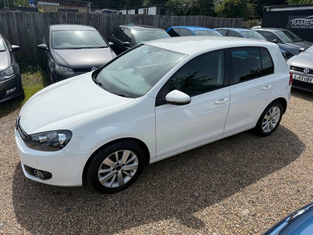 Volkswagen Golf Convertible 1.6 Tdi Bluemotion Tech Se Cabriolet E White #16