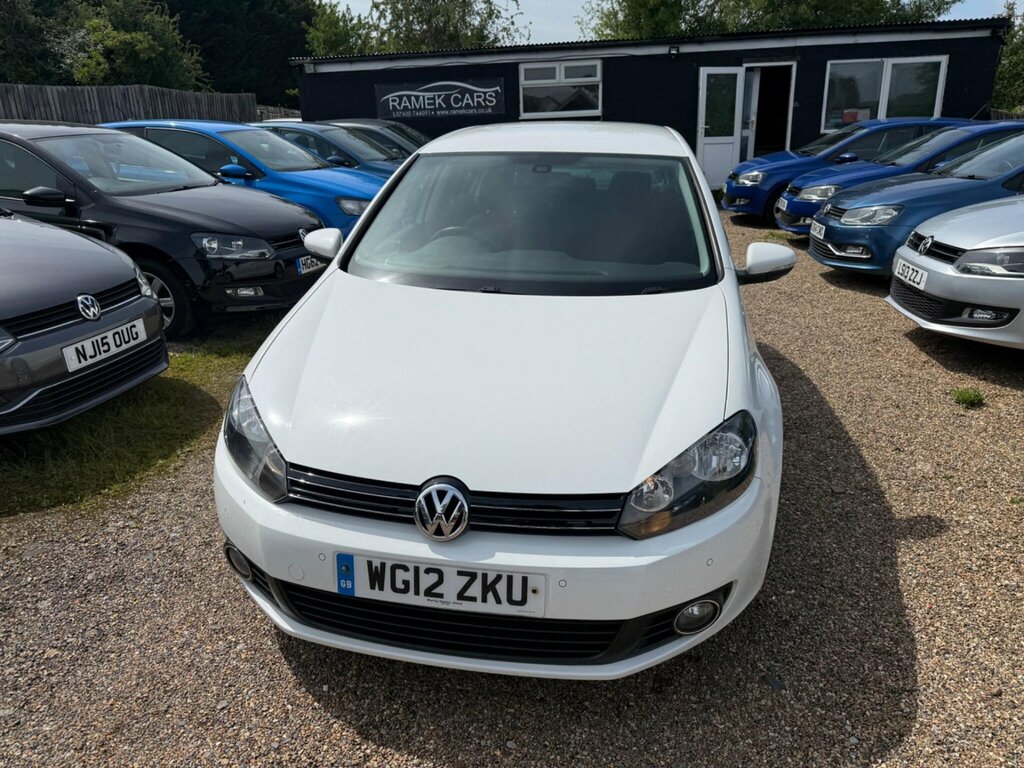 Volkswagen Golf Convertible 1.6 Tdi Bluemotion Tech Se Cabriolet E White #12