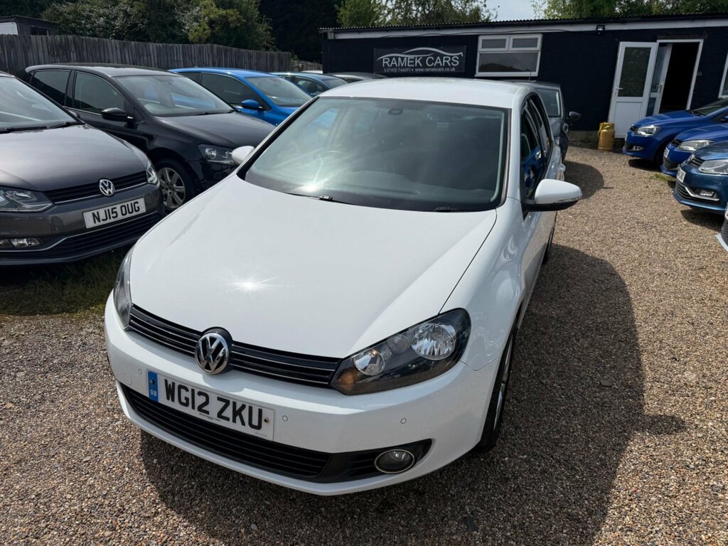 Volkswagen Golf Convertible 1.6 Tdi Bluemotion Tech Se Cabriolet E White #14