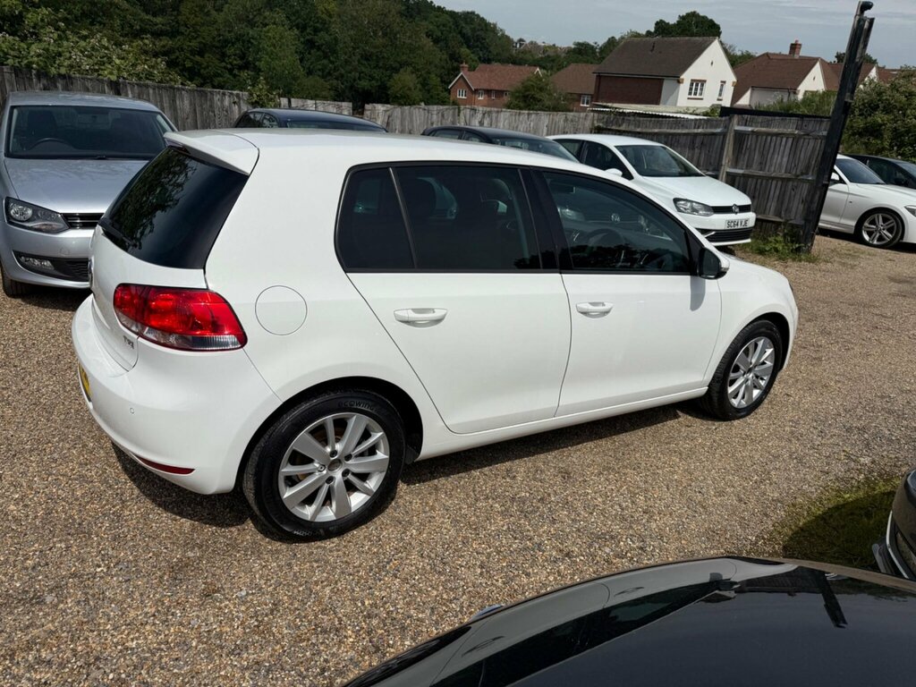 Volkswagen Golf Convertible 1.6 Tdi Bluemotion Tech Se Cabriolet E White #30
