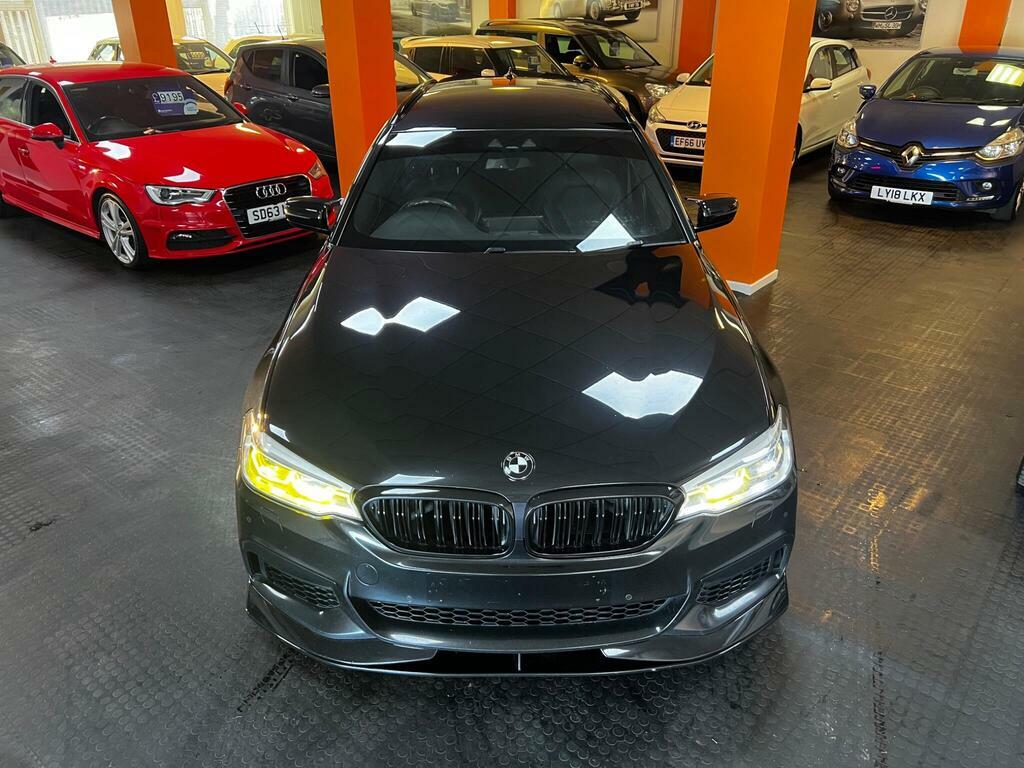 BMW 5 Series 2.0 520D M Sport Touring Euro 6 S S Black #4