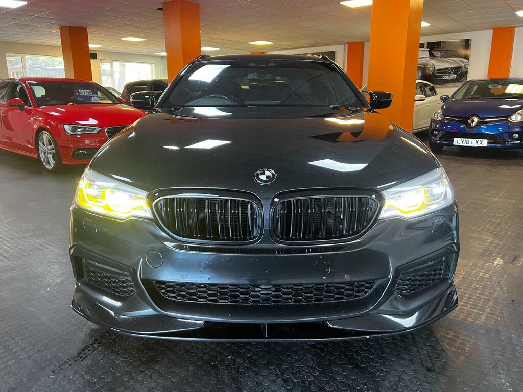 BMW 5 Series 2.0 520D M Sport Touring Euro 6 S S Black #2