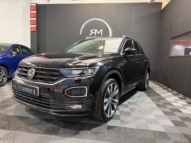 Volkswagen T-Roc 1.5 Tsi Gpf Evo R-line Suv Dsg Euro 6 Black #4