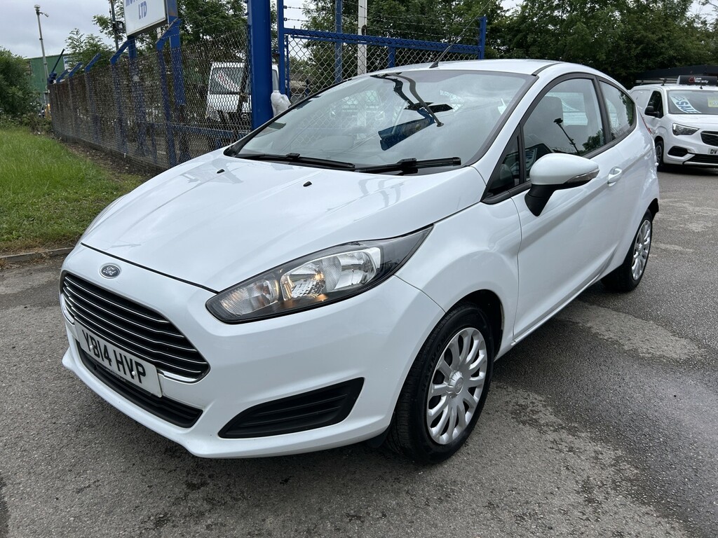 Ford Fiesta Hatchback 1.2 Style 2014 YB14HVP White #2