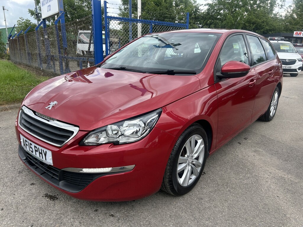 Peugeot 308 SW 1.6 Bluehdi Active Red #2