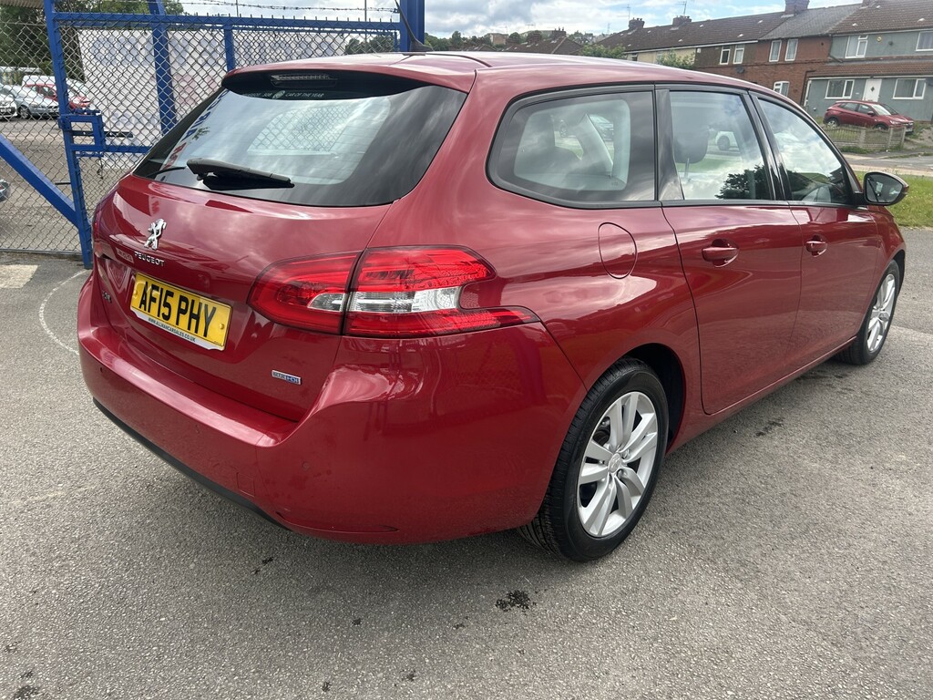 Peugeot 308 SW 1.6 Bluehdi Active Red #4
