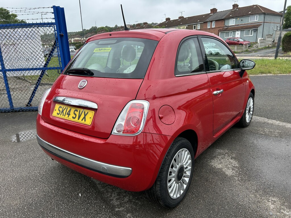 Fiat 500 Hatchback 1.2 500 1.2 Lounge 2014 SK14SVX Red #4