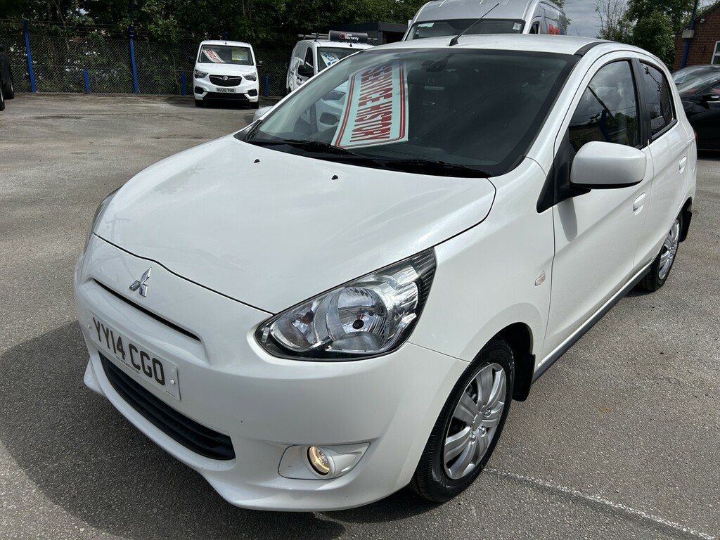 Mitsubishi Mirage Hatchback 1.2 2 2014 White #2