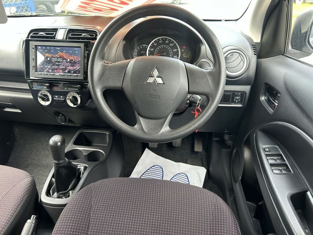 Mitsubishi Mirage 3 Blue #10