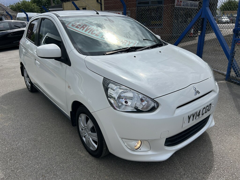 Mitsubishi Mirage Hatchback 1.2 2 2014 White