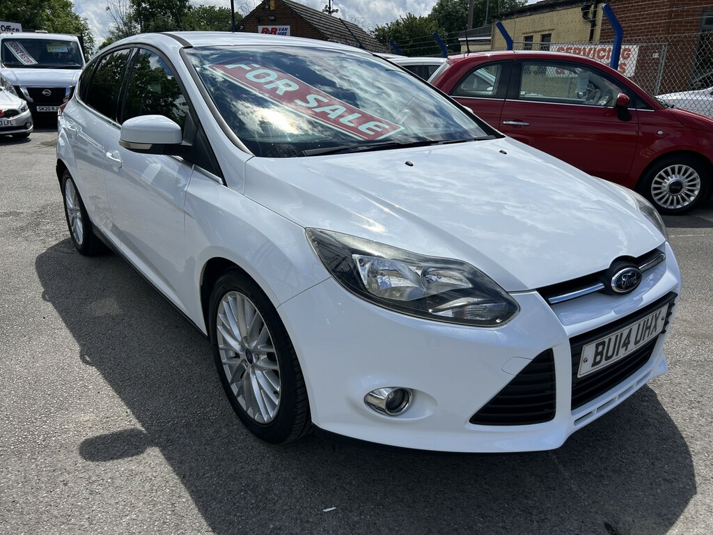Ford Focus Hatchback 1.6 Tdci Zetec 2014 BU14UHX White