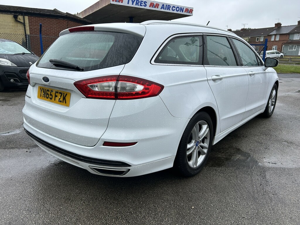 Ford Mondeo 2.0 Tdci Titanium Estate White #4