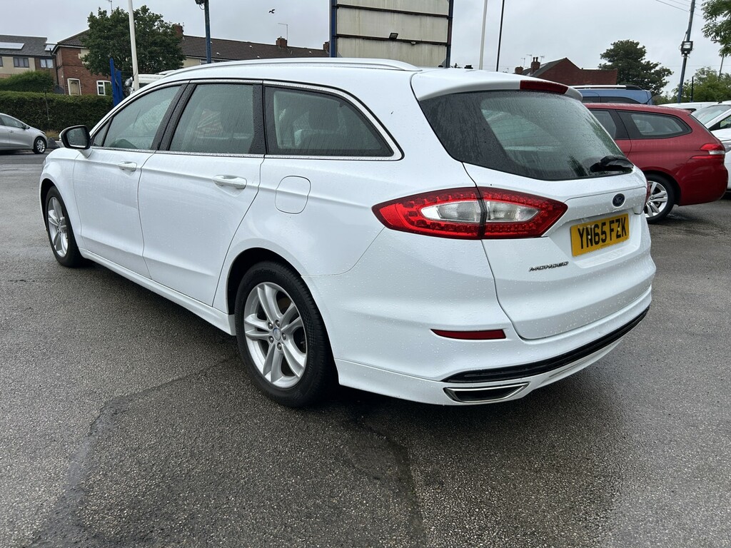 Ford Mondeo 2.0 Tdci Titanium Estate White #3