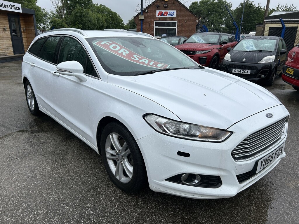 Ford Mondeo 2.0 Tdci Titanium Estate White