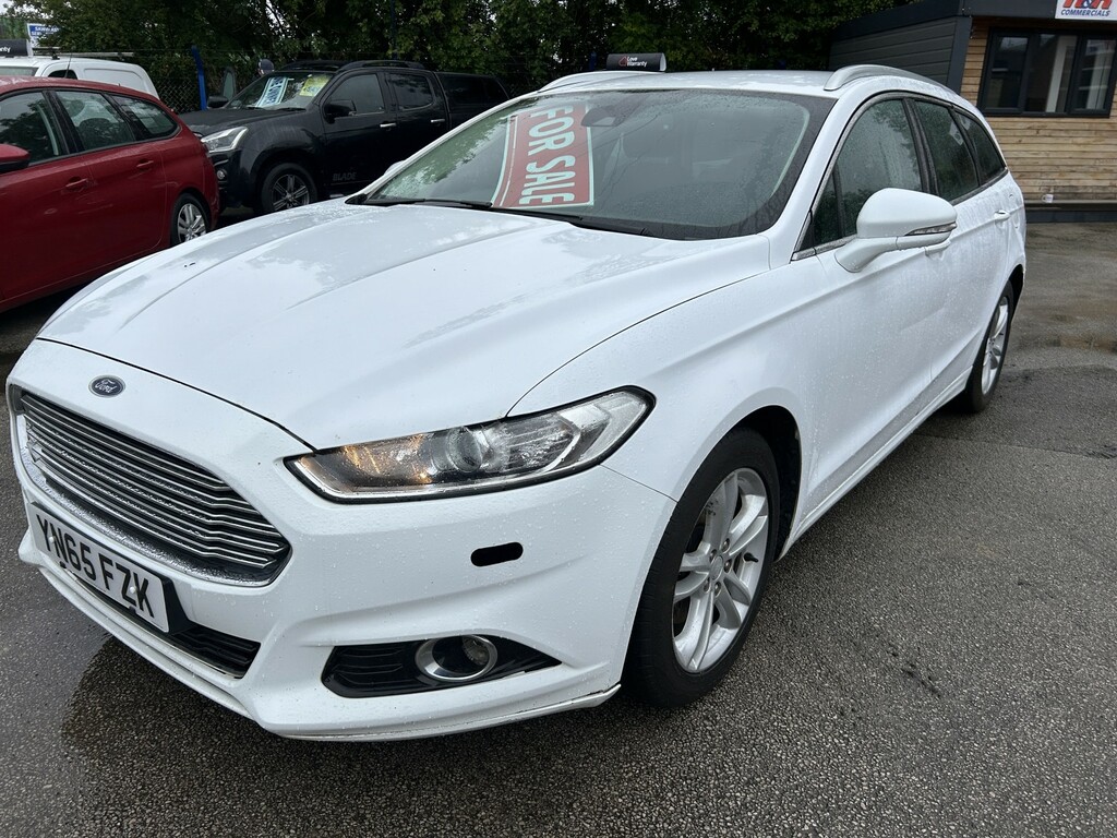 Ford Mondeo 2.0 Tdci Titanium Estate White #2