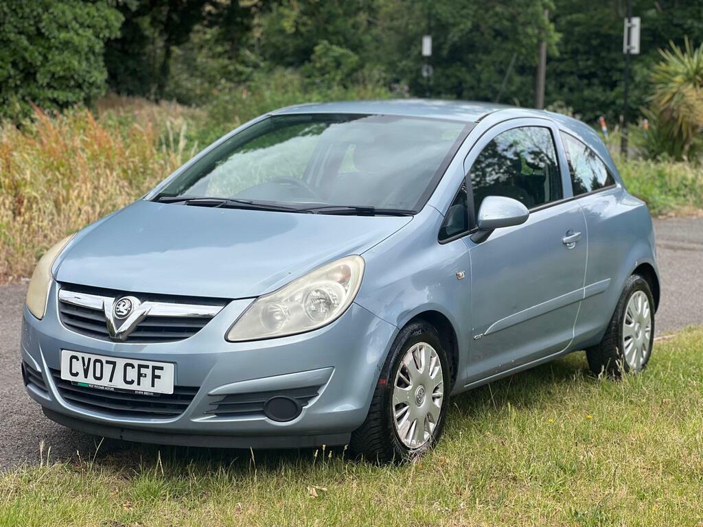 Vauxhall Corsa Mpv White #3