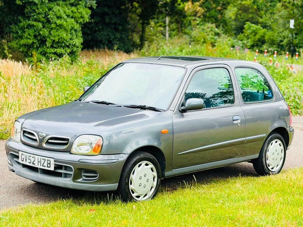 Nissan Micra 1.0 16V Tempest Cvt Grey #4