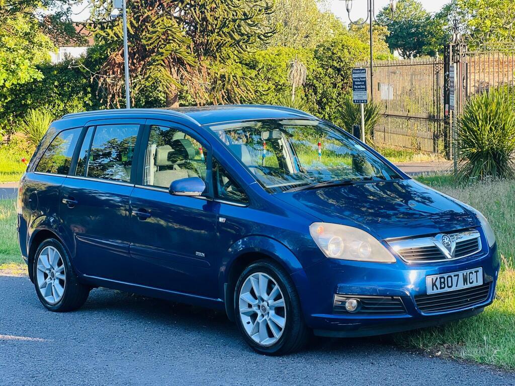 Vauxhall Zafira 2.2 16V Design Euro 4 Blue #2