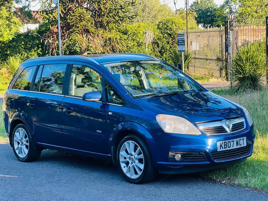 Vauxhall Zafira 2.2 16V Design Euro 4 Blue #3