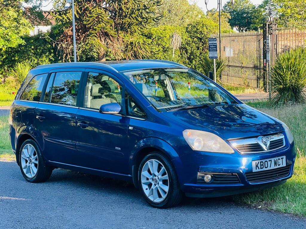 Vauxhall Zafira 2.2 16V Design Euro 4 Blue