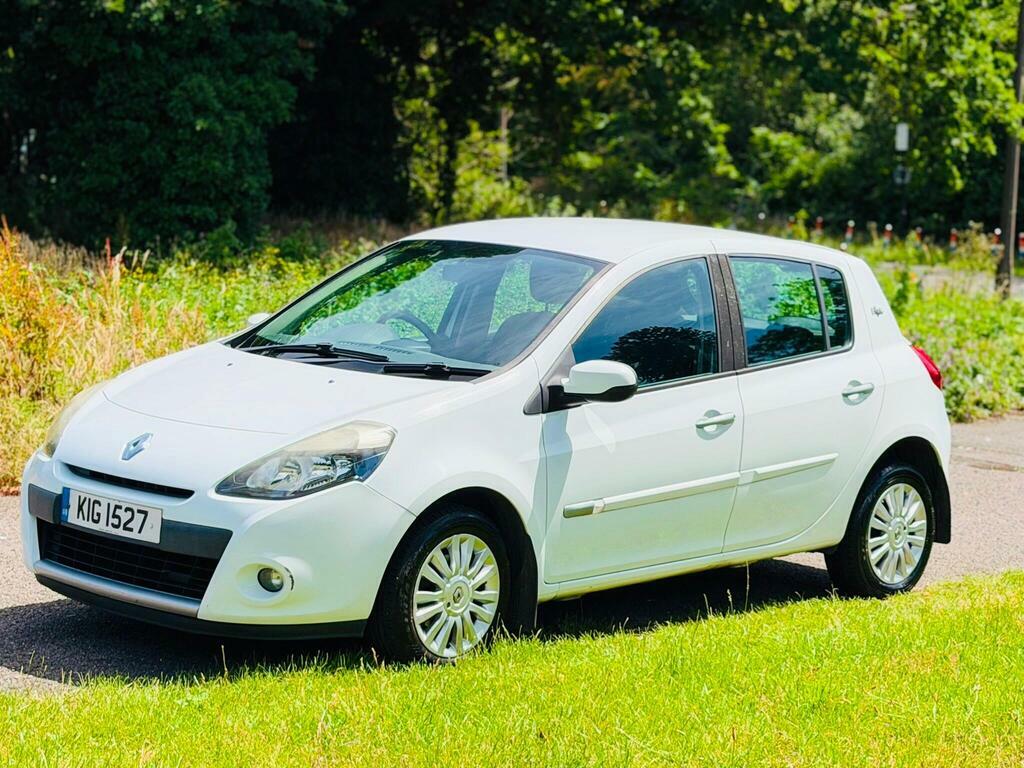 Renault Clio 1.2 I-music Euro 5 White #4