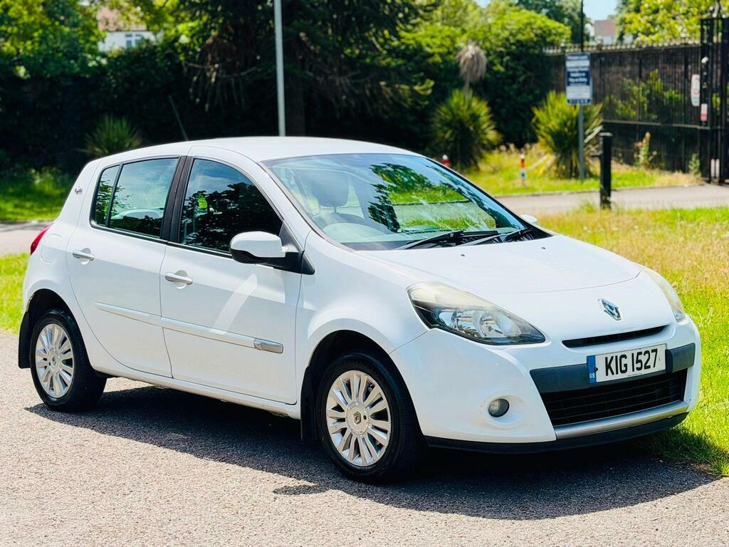 Renault Clio 1.2 I-music Euro 5 White #3