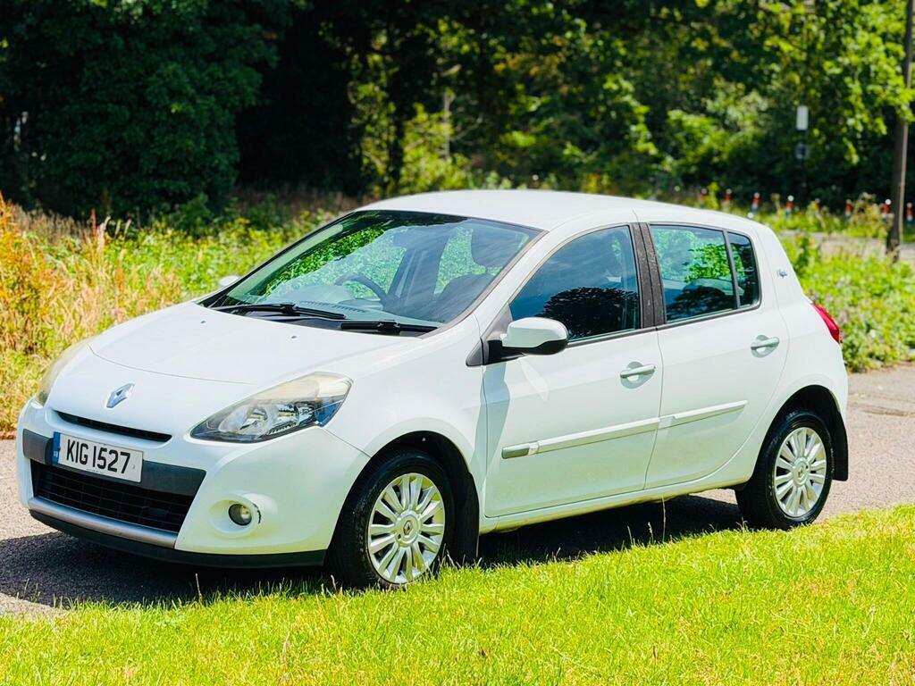 Renault Clio 1.2 I-music Euro 5 White #5