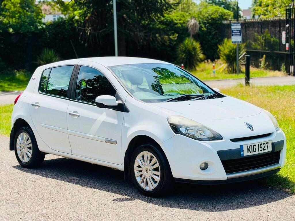 Renault Clio 1.2 I-music Euro 5 White #2