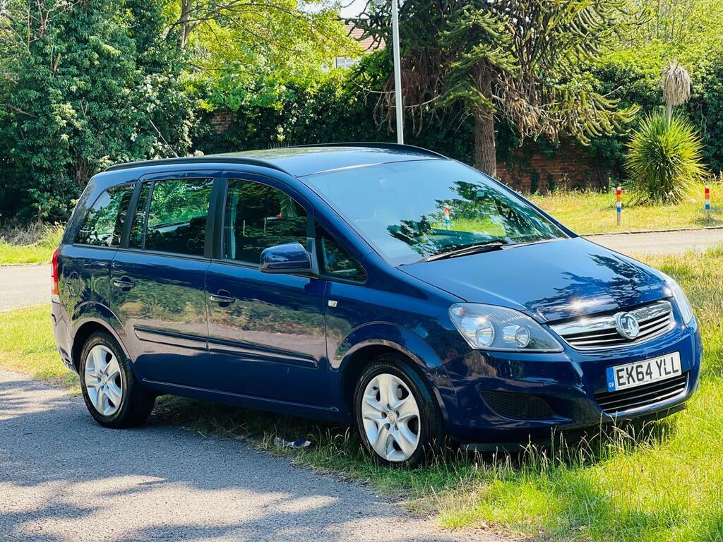 Vauxhall Zafira 1.8 16V Exclusiv Euro 5 Blue #5