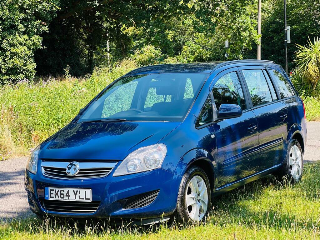 Vauxhall Zafira 1.8 16V Exclusiv Euro 5 Blue #3