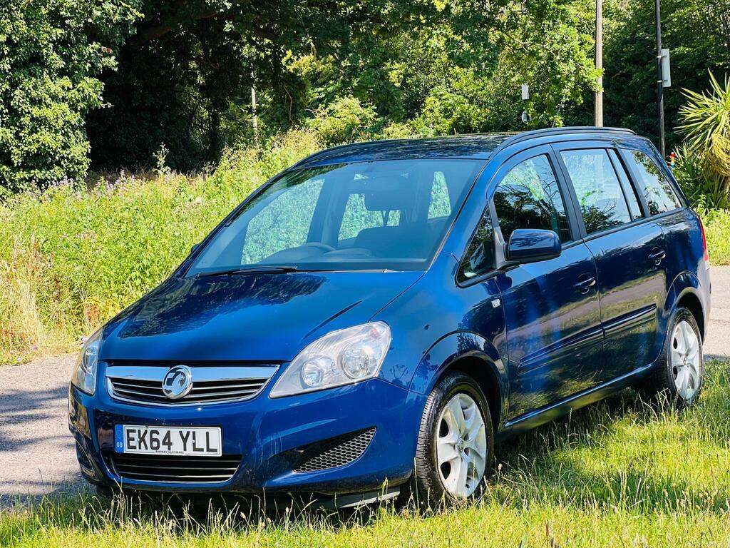 Vauxhall Zafira 1.8 16V Exclusiv Euro 5 Blue #4