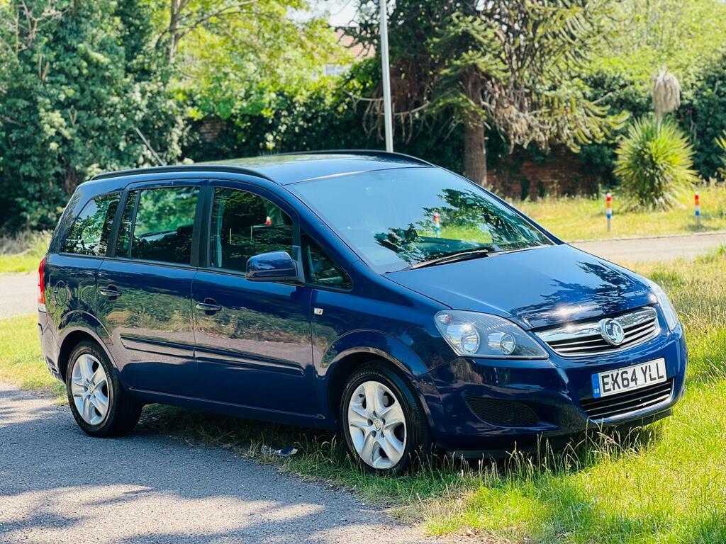 Vauxhall Zafira 1.8 16V Exclusiv Euro 5 Blue
