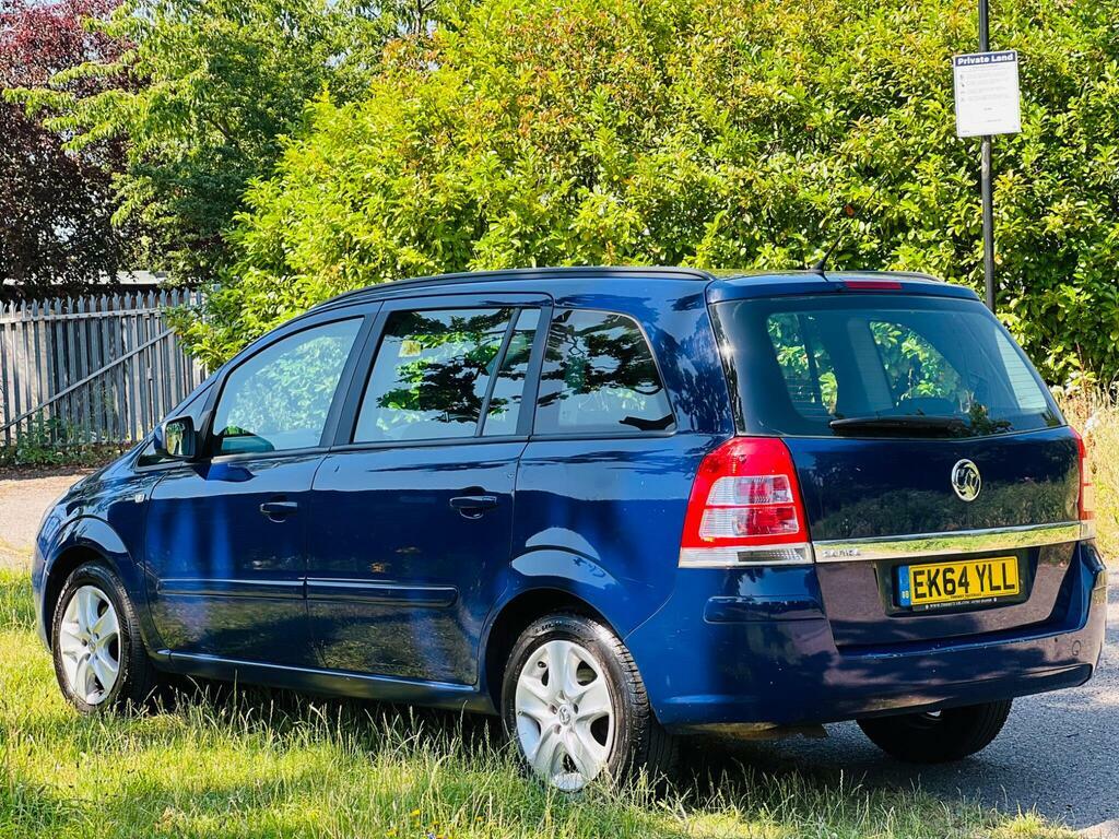 Vauxhall Zafira 1.8 16V Exclusiv Euro 5 Blue #6