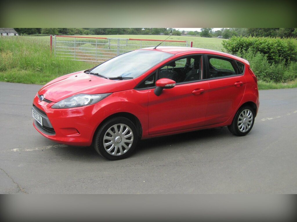 Ford Fiesta 1.4 Tdci Dpf Edge FE13LZU Red #5