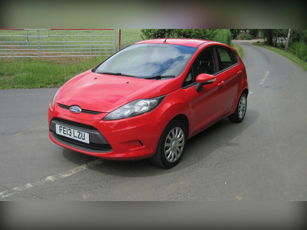 Ford Fiesta 1.4 Tdci Dpf Edge FE13LZU Red #4