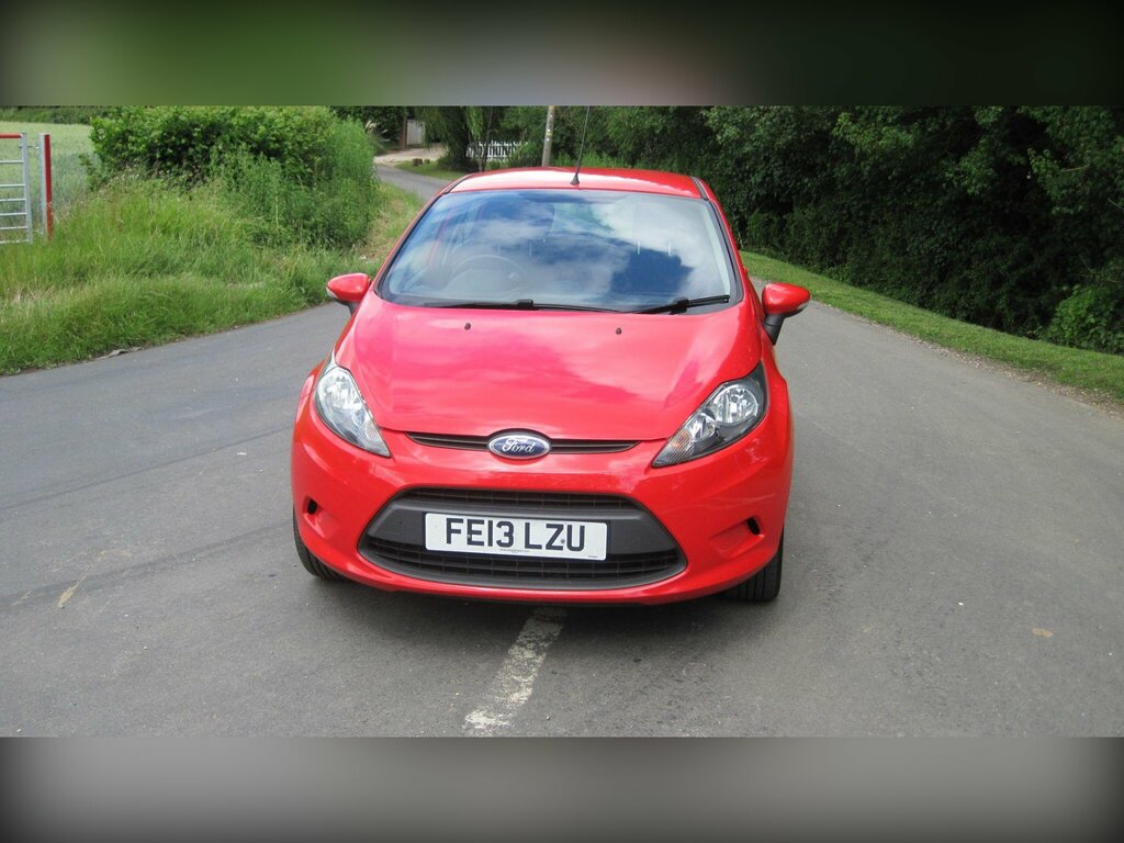 Ford Fiesta 1.4 Tdci Dpf Edge FE13LZU Red #4