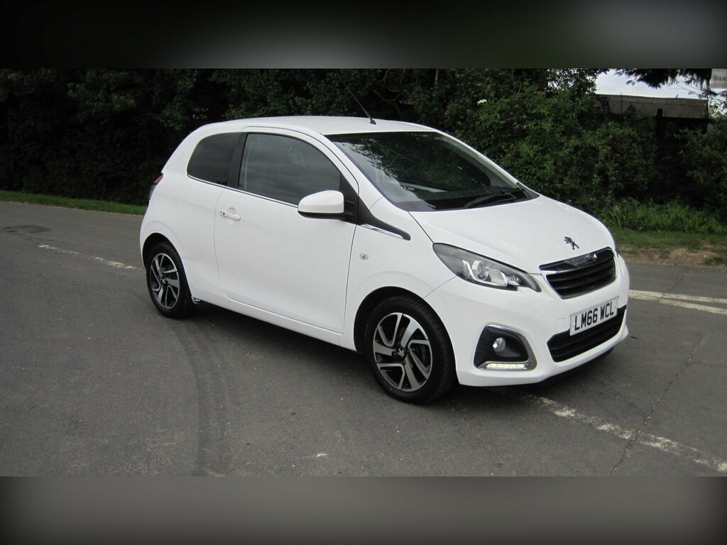 Peugeot 108 1.2 Puretech Allure Euro 6 White