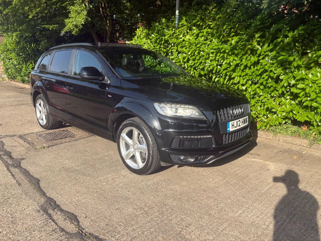 Audi Q7 Q7 S Line Tdi Quattro Black #13