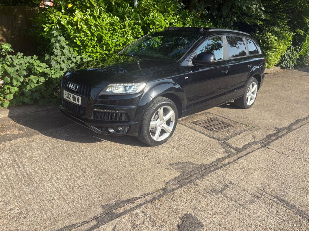 Audi Q7 3.0 Tdi V6 S Line Tiptronic Quattro Euro 5 Ss 5 Black