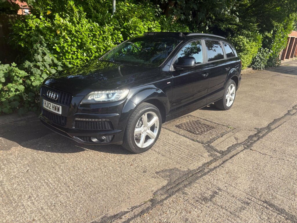 Audi Q7 Q7 S Line Tdi Quattro Black #8